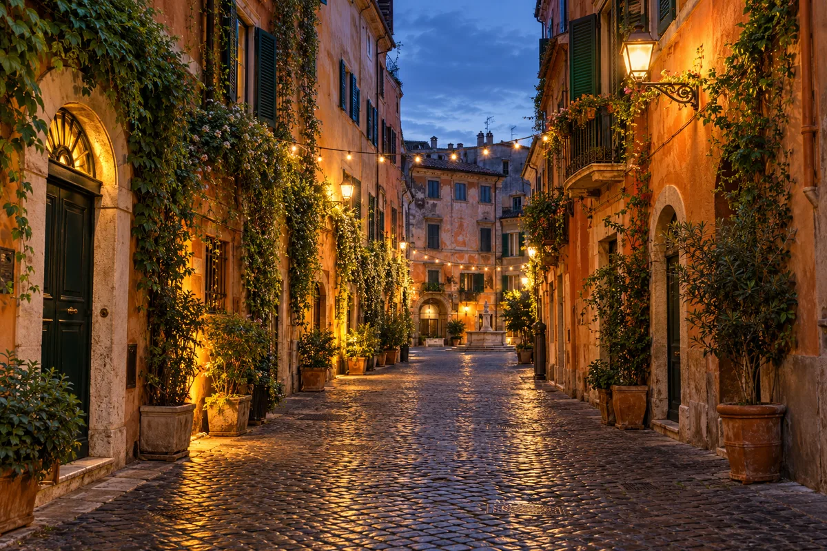 Rome en amoureux : balades, quartiers et soirées à deux